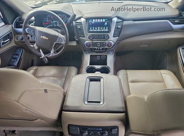 1GNSKBKCXKR227899 2019 CHEVROLET TAHOE Green Vista del salpicadero