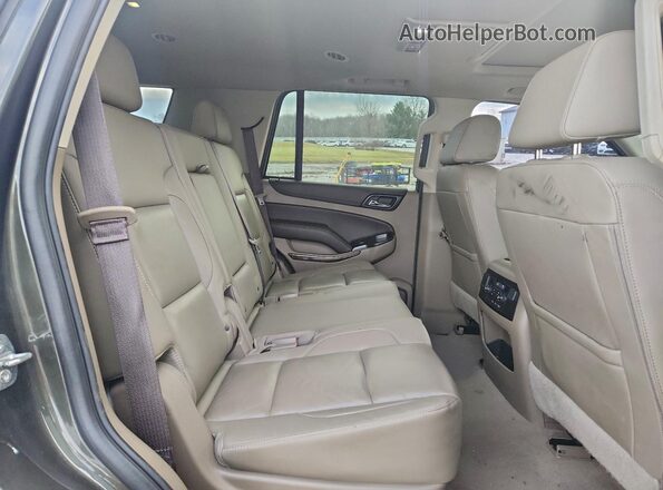 1GNSKBKCXKR227899 2019 CHEVROLET TAHOE Green Vista interior trasera