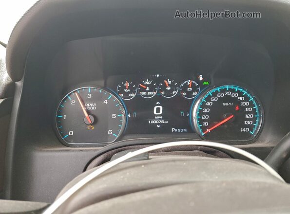 1GNSKCKC3GR471956 2016 CHEVROLET TAHOE Черный Вид щитка приборов