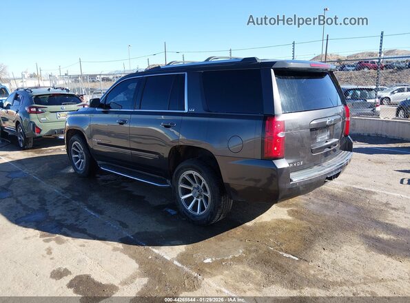 1GNSKCKC4GR119839 2016 CHEVROLET TAHOE Gray 