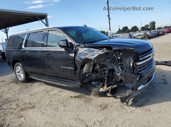 1GNSKCKD3NR293102 2022 CHEVROLET SUBURBAN Black Front right