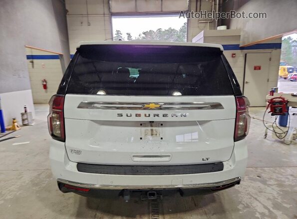 1GNSKCKDXNR127787 2022 CHEVROLET SUBURBAN White Vista trasera