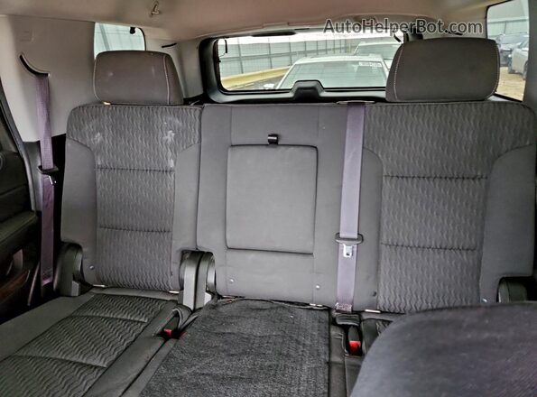 1GNSKDEC6GR325858 2016 CHEVROLET TAHOE Black Вид задніх сидінь