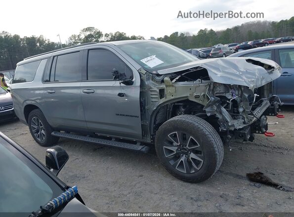 1GNSKDKD7PR535186 2023 CHEVROLET SUBURBAN Gray Вид задньої частини салону