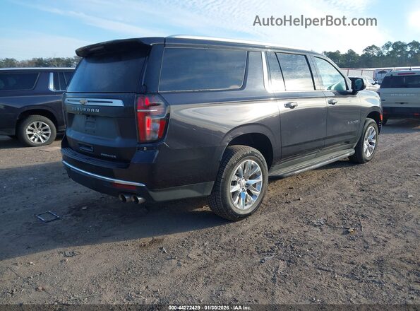 1GNSKFKD0PR378709 2023 CHEVROLET SUBURBAN Blue Tył prawy