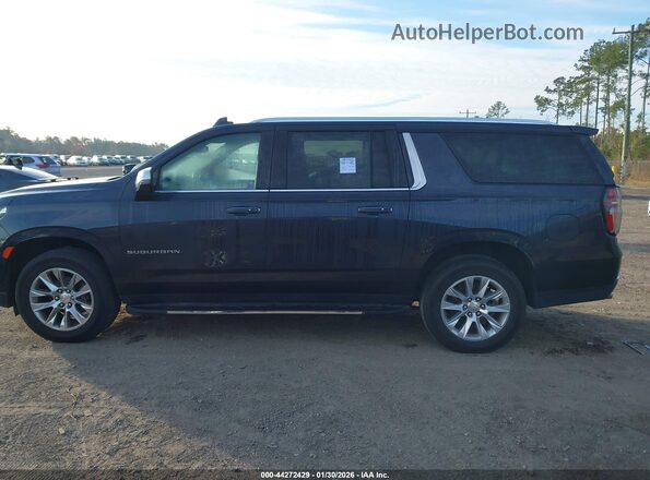 1GNSKFKD0PR378709 2023 CHEVROLET SUBURBAN Blue Widok wnętrza 360 stopni