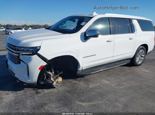 1GNSKFKD1PR453336 2023 CHEVROLET SUBURBAN White Vista frontal