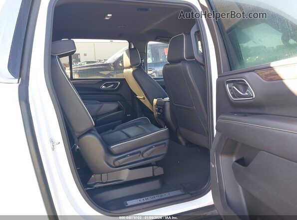 1GNSKFKD1PR453336 2023 CHEVROLET SUBURBAN White Vista de la etiqueta del VIN
