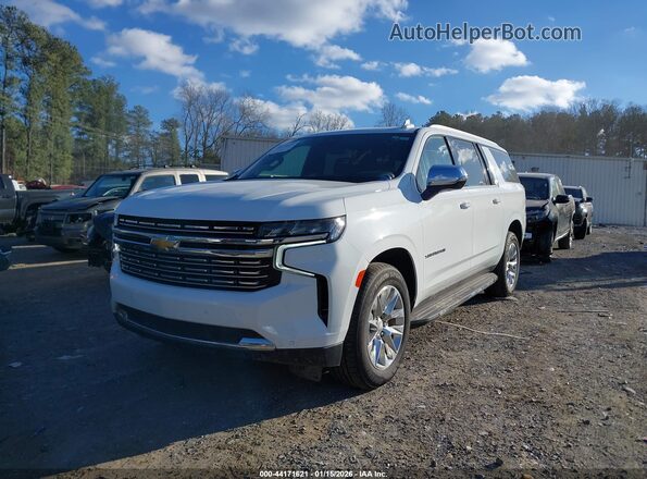 1GNSKFKD8PR391806 2023 CHEVROLET SUBURBAN Белый Передняя левая четверть