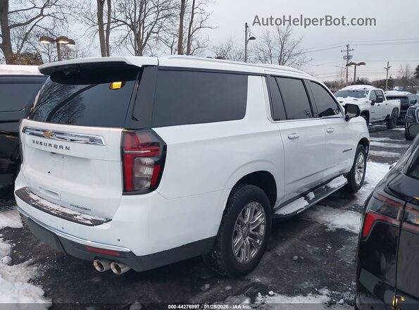 1GNSKFKDXPR264328 2023 CHEVROLET SUBURBAN Белый Задняя правая четверть