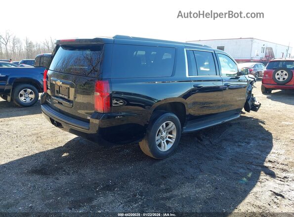 1GNSKGKC4HR283066 2017 CHEVROLET SUBURBAN Black Trasero derecho