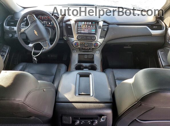 1GNSKHKC3LR186424 2020 CHEVROLET SUBURBAN Black Առջևի վահանակի տեսք
