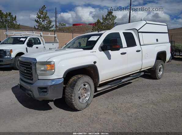 1GT22RE83GZ176598 2016 GMC SIERRA White Առջևի ձախ երեք քառորդ տեսարան
