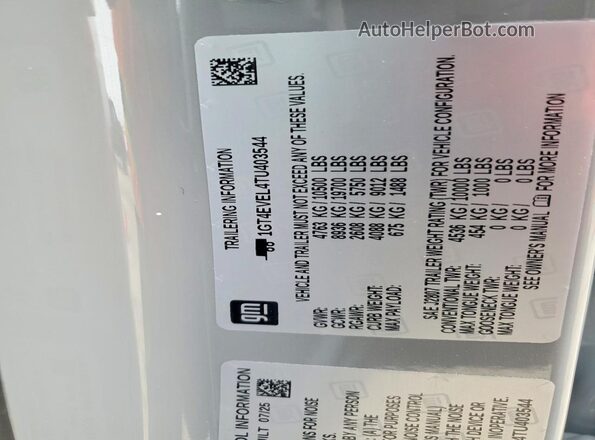 1GT4EVEL4TU403544 2026 GMC SIERRA Silver Вид підкапотного простору