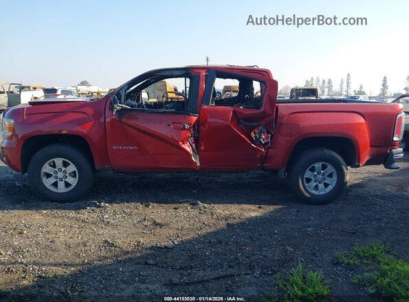 1GTG5BEA2G1359657 2016 GMC CANYON Red Սալոնի 360 աստիճան տեսք