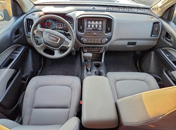 1GTG5BEN7M1234698 2021 GMC CANYON Gray წინა პანელის ხედი