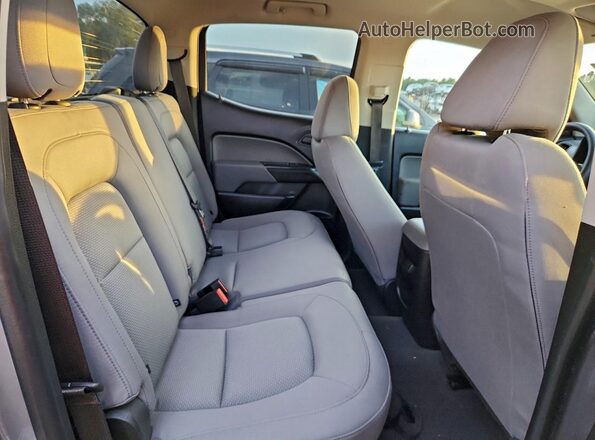 1GTG5BEN7M1234698 2021 GMC CANYON Gray უკანა სავარძლების ხედი