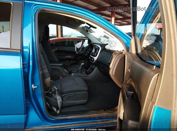 1GTG5CEN6N1232027 2022 GMC CANYON Blue Вид салону спереду