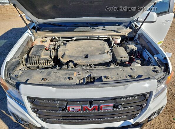 1GTG5CEN8N1104419 2022 GMC CANYON White უკანა სალონის ხედი