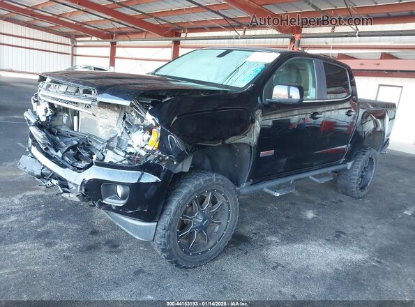 1GTG6CE38G1200694 2016 GMC CANYON Black Przód lewy