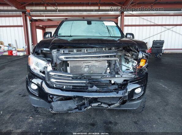 1GTG6CE38G1200694 2016 GMC CANYON Black Widok zestawu wskaźników