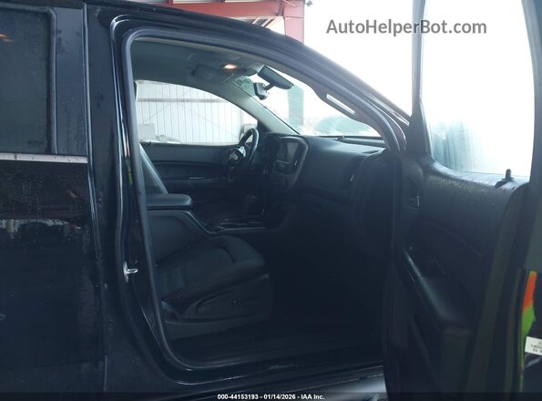 1GTG6CE38G1200694 2016 GMC CANYON Black Widok wnętrza z przodu