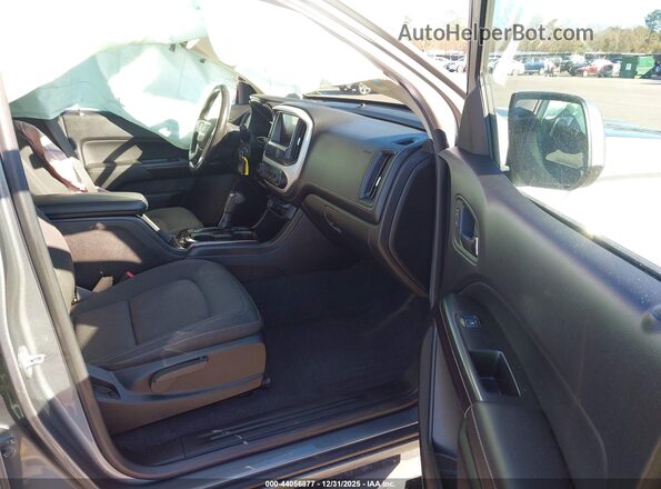 1GTG6CEN5L1137596 2020 GMC CANYON Gray Widok wnętrza z przodu
