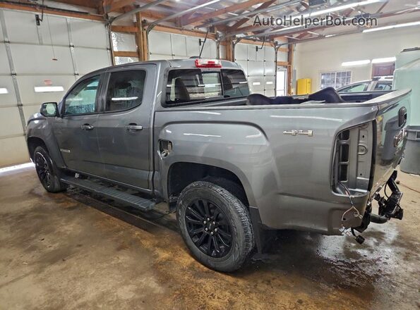 1GTG6CEN6M1110490 2021 GMC CANYON Gray Задня ліва чверть