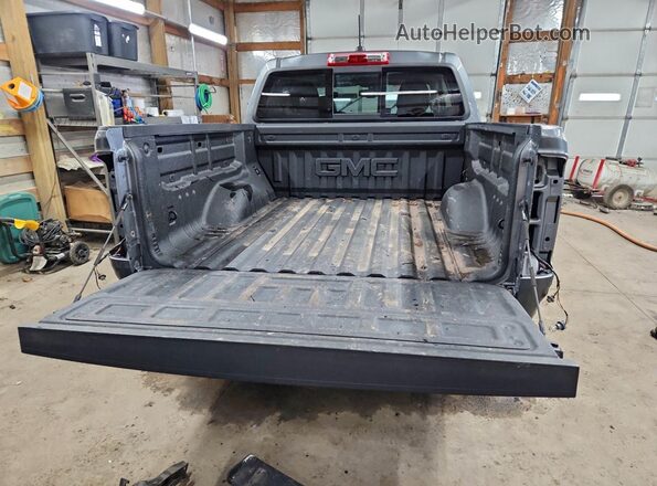 1GTG6CEN6M1110490 2021 GMC CANYON Gray Вид ззаду