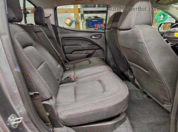 1GTG6CEN6M1110490 2021 GMC CANYON Gray Вид задніх сидінь