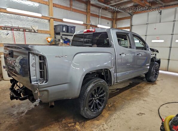 1GTG6CEN6M1110490 2021 GMC CANYON Gray Задня права чверть