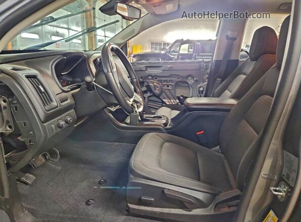1GTG6CEN6M1110490 2021 GMC CANYON Gray Вид салону спереду