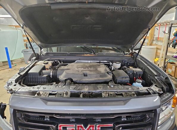 1GTG6CEN6M1110490 2021 GMC CANYON Gray Вид задньої частини салону