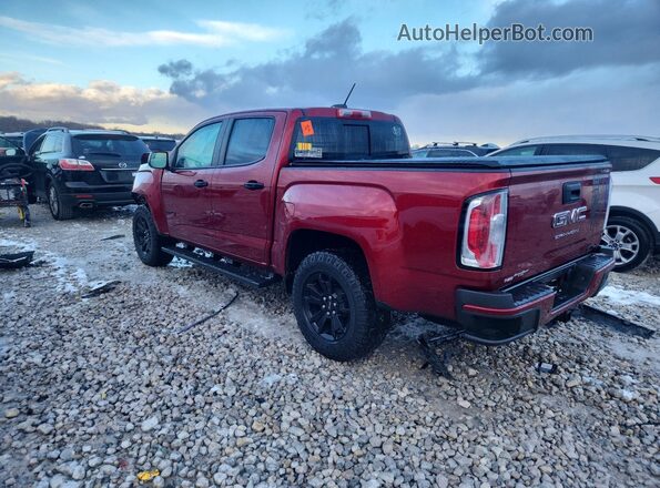 1GTG6FEN8M1295546 2021 GMC CANYON Red Հետևի ձախ