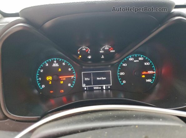 1GTH5CEA9N1326632 2022 GMC CANYON White Widok zestawu wskaźników