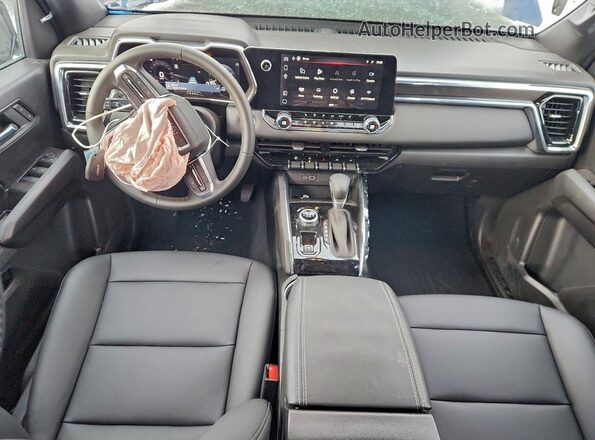 1GTP2BEK6S1192293 2025 GMC CANYON Blue Widok deski rozdzielczej