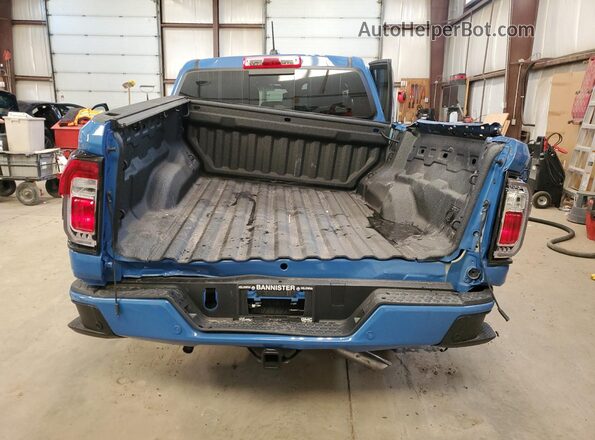 1GTP2BEK6S1192293 2025 GMC CANYON Blue Widok z tyłu