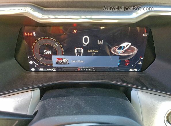 1GTP2EEK3T1111401 2026 GMC CANYON Black Սարքավորումների վահանակի տեսք