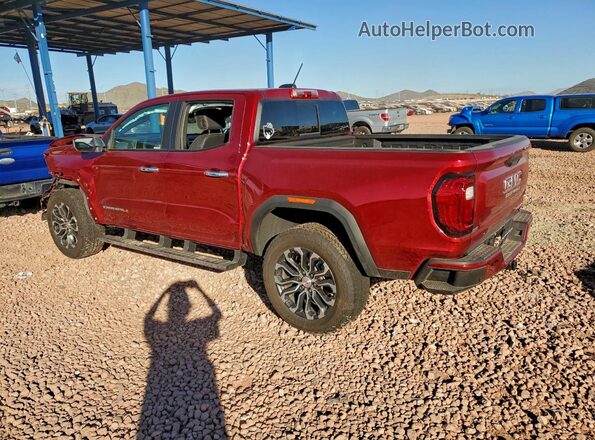1GTP2FEK6S1234081 2025 GMC CANYON Red Հետևի ձախ