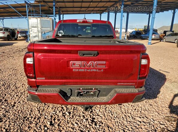 1GTP2FEK6S1234081 2025 GMC CANYON Red Հետևի տեսք