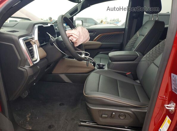 1GTP2FEK6T1123483 2026 GMC CANYON Бордовый Вид салона спереди