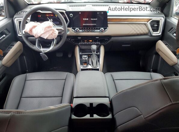 1GTP2FEK6T1123483 2026 GMC CANYON Бордовый Вид панели приборов