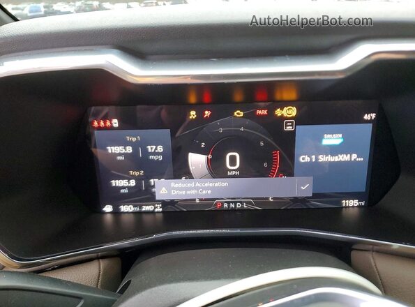 1GTP6FEK0R1302096 2024 GMC CANYON Silver Instrument cluster view