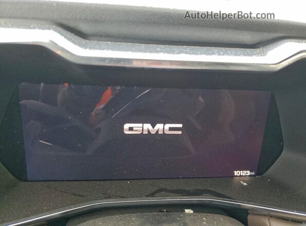 1GTP6FEK5R1254546 2024 GMC CANYON Gray Вид щитка приладів
