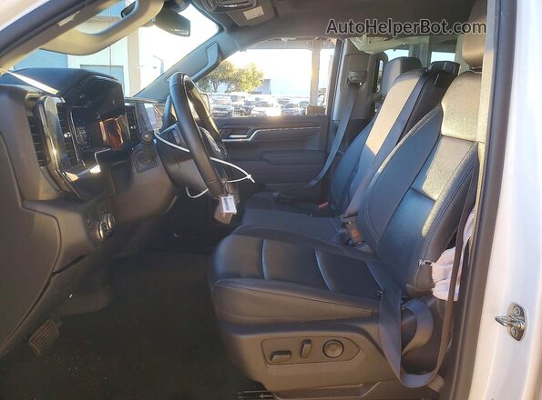 1GTPHDEDXSZ199924 2025 GMC SIERRA White Vista interior delantera