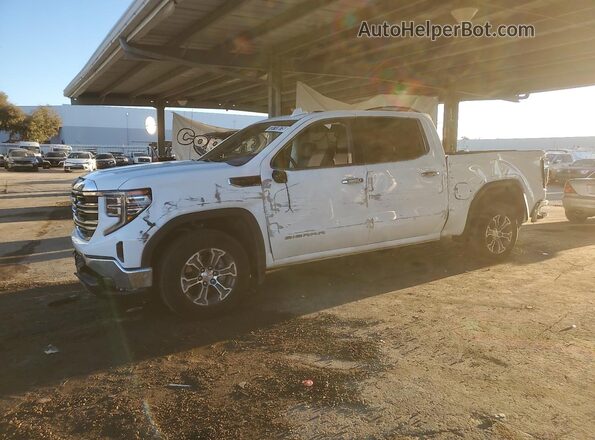 1GTPHDEDXSZ199924 2025 GMC SIERRA White Vista de la etiqueta del VIN