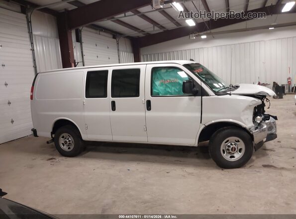 1GTW7AF70M1253447 2021 GMC SAVANA CARGO White Rear interior view