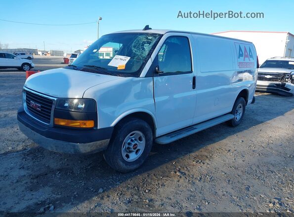 1GTW7AF72N1219673 2022 GMC SAVANA CARGO Белый Передняя левая четверть