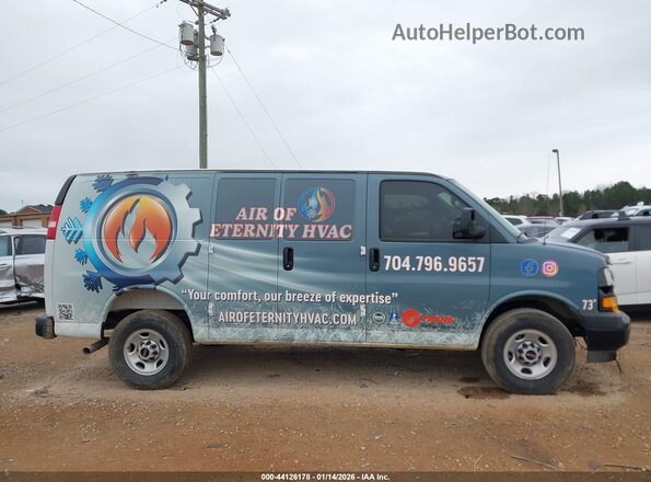 1GTW7AF77S1140592 2025 GMC SAVANA CARGO Blue Vista interior trasera
