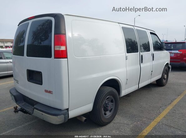 1GTW7AFF0G1904152 2016 GMC SAVANA 2500 Белый Задняя правая четверть